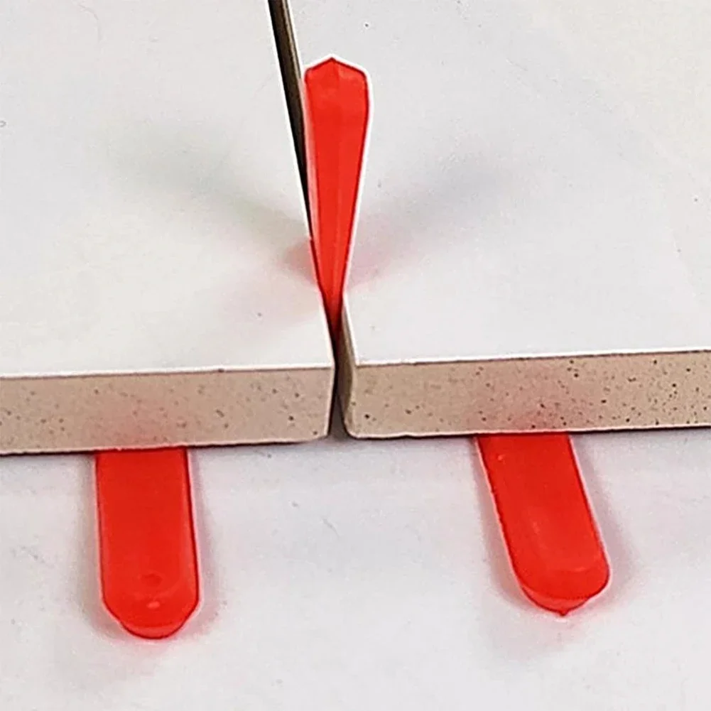 100pcs Plastic Tile Wedge Spac - Ceramic Tile Floor review and price