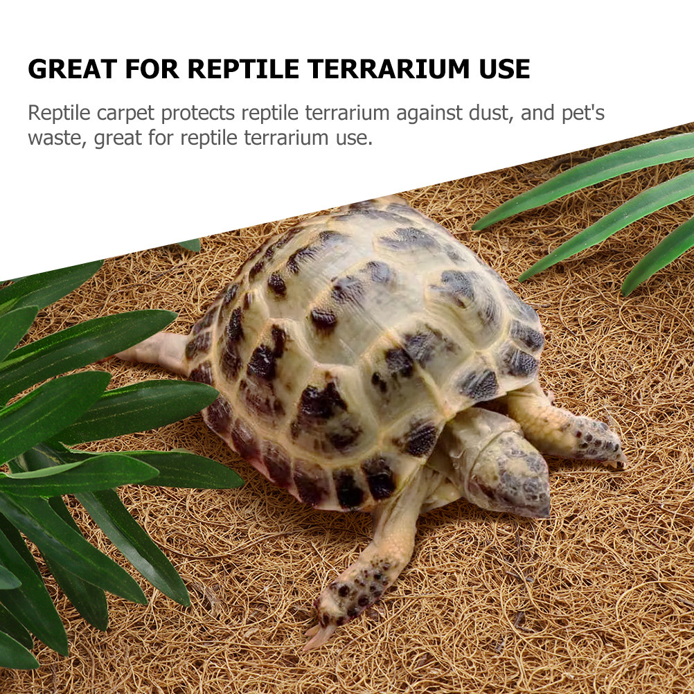 Coconut Fiber Reptile Mat Non- - Substrate Coconut Fiber review and price