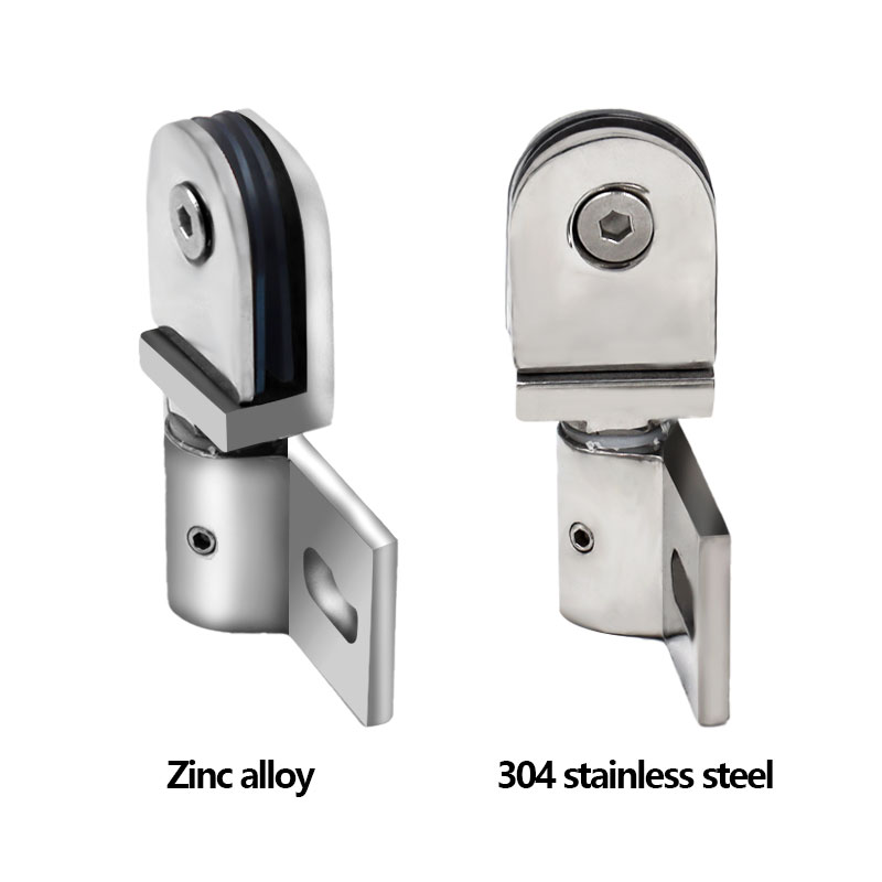 Bathroom glass door clip/clamp - Glass Door Hinge review and price