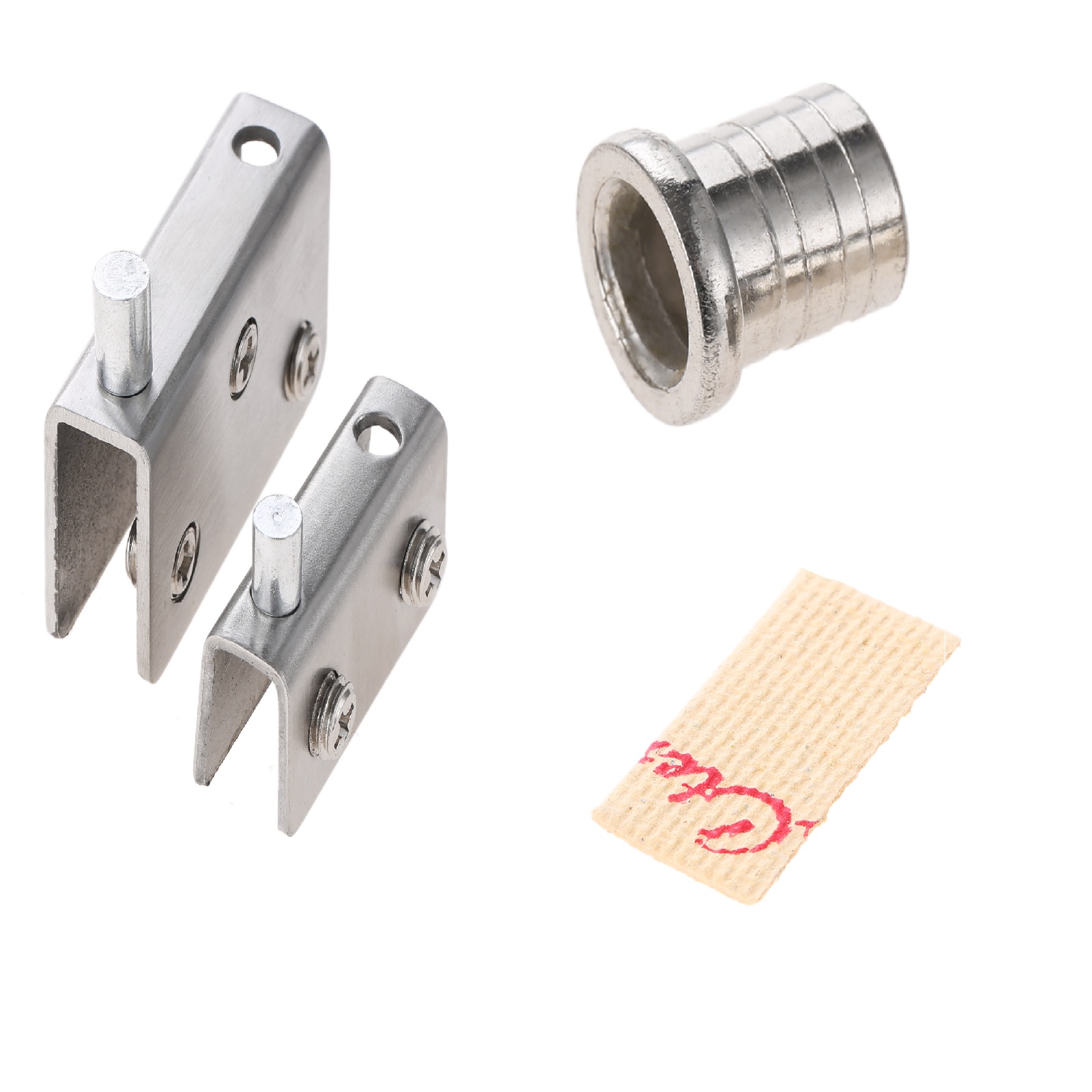 2 Pcs Glass Shelf Clamp Pivot  - Glass Door Hinge review and price