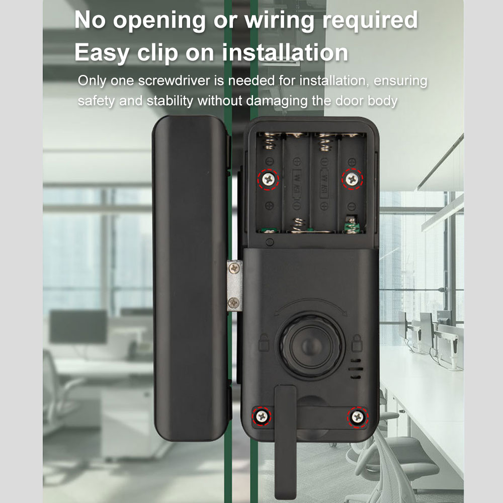 Bluetooth Electronic Glass LOC - Glass Door Hinge review and price