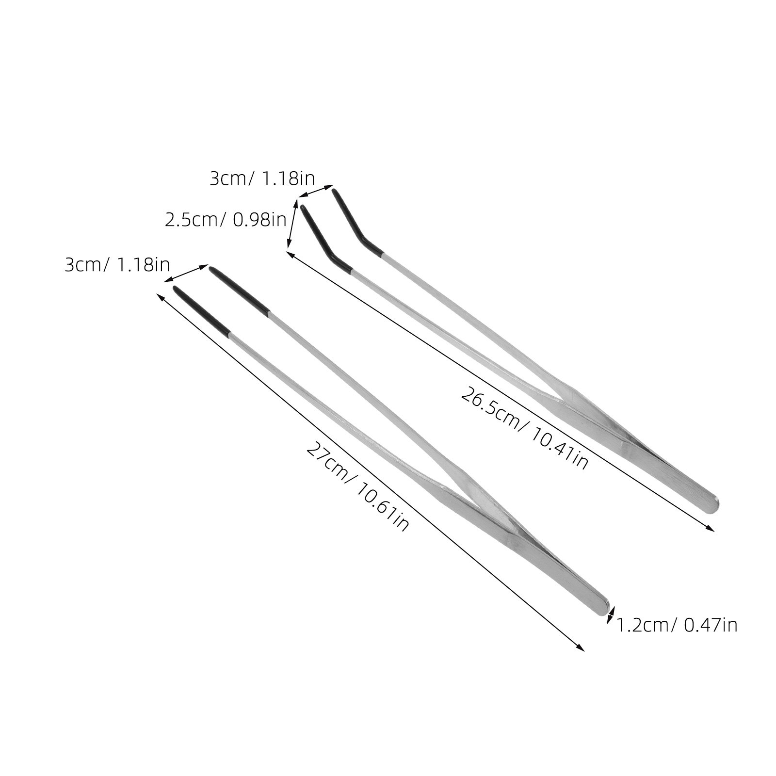2Pcs Stainless Steel Feeding T - Feeding Tong Stainless review and price