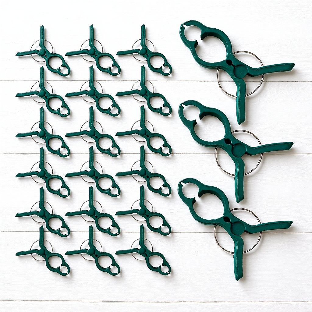 50Pcs Tomato Stem Support Clip - Vine Climbing Plastic review and price