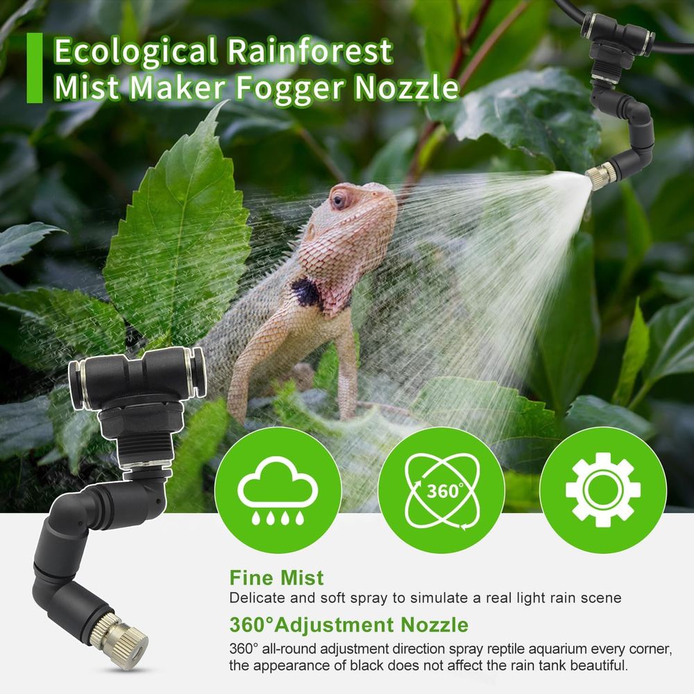 Automated Reptile Misting Syst - Misting Nozzle Reptile review and price