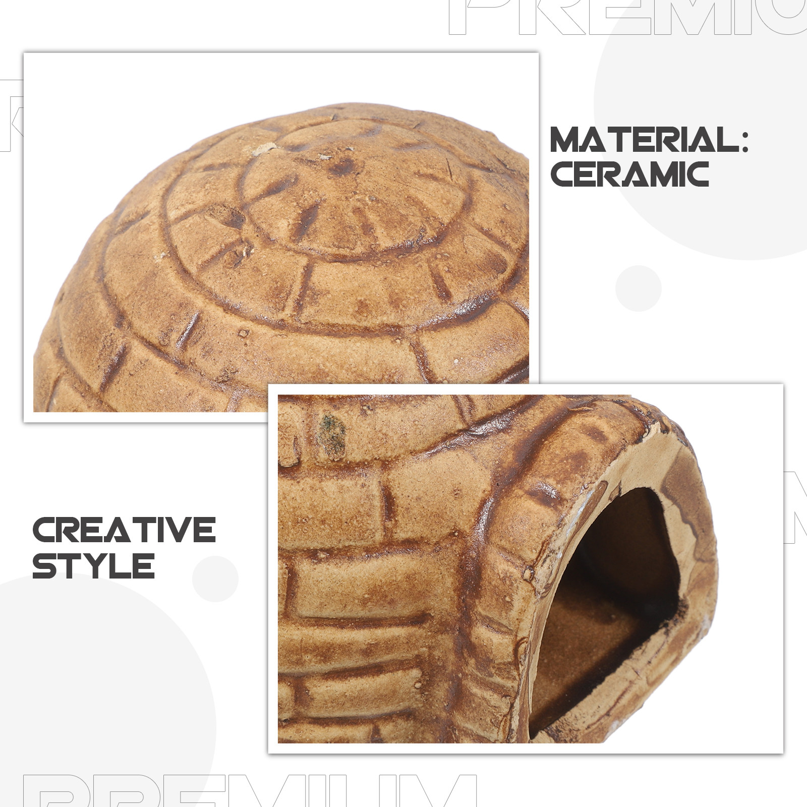 Pleco Caves Aquarium Fish Tank - Hide Cave Ceramic review and price