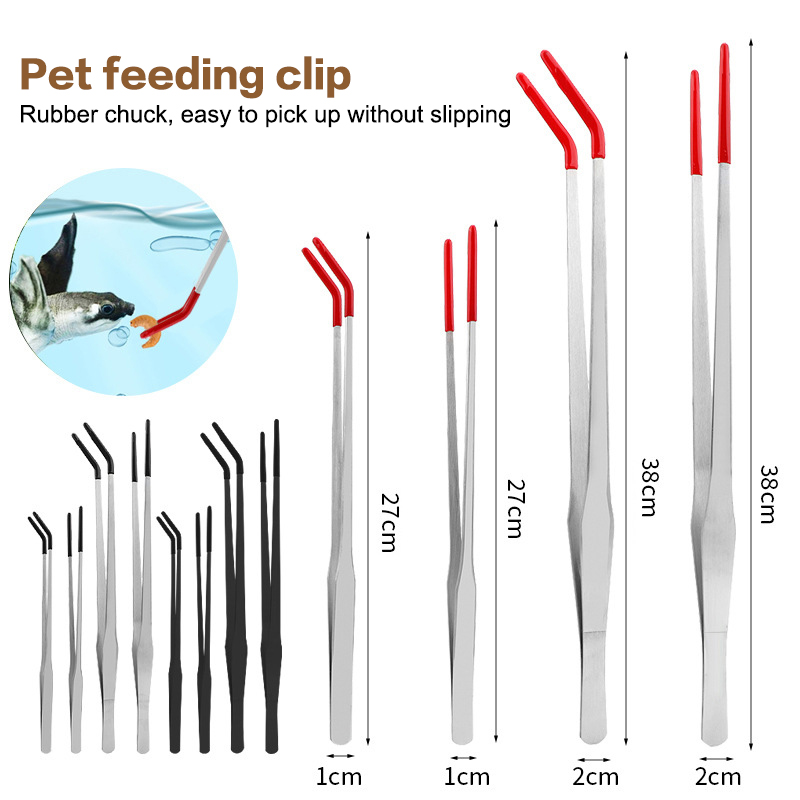 Fish Tank Cleaning Tools Snake - Feeding Tong Stainless review and price