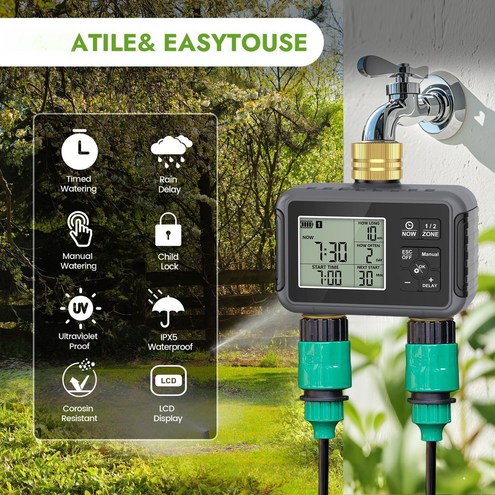 Automatic Controller Battery O - Timer Dual Outlet review and price