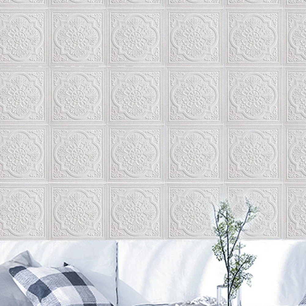 1/10 Pc 3D Wall Panel Wall Sti - Pvc Panel Background review and price