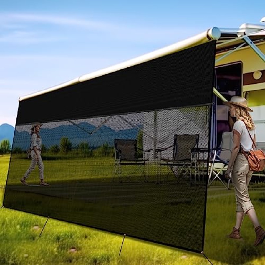 RV Awning Shade Screen 9' x 15 - Screen Top Mesh review and price
