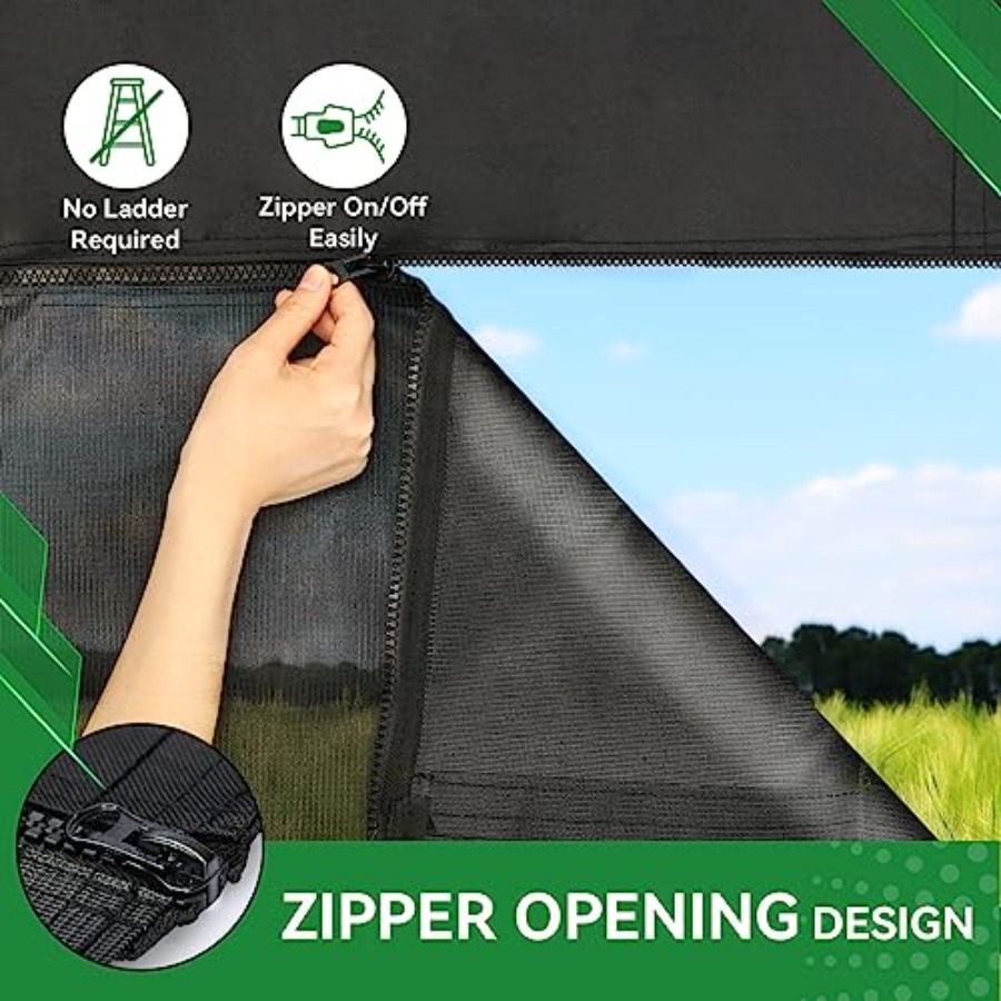 RV Awning Shade Screen 9' x 15 - Screen Top Mesh review and price