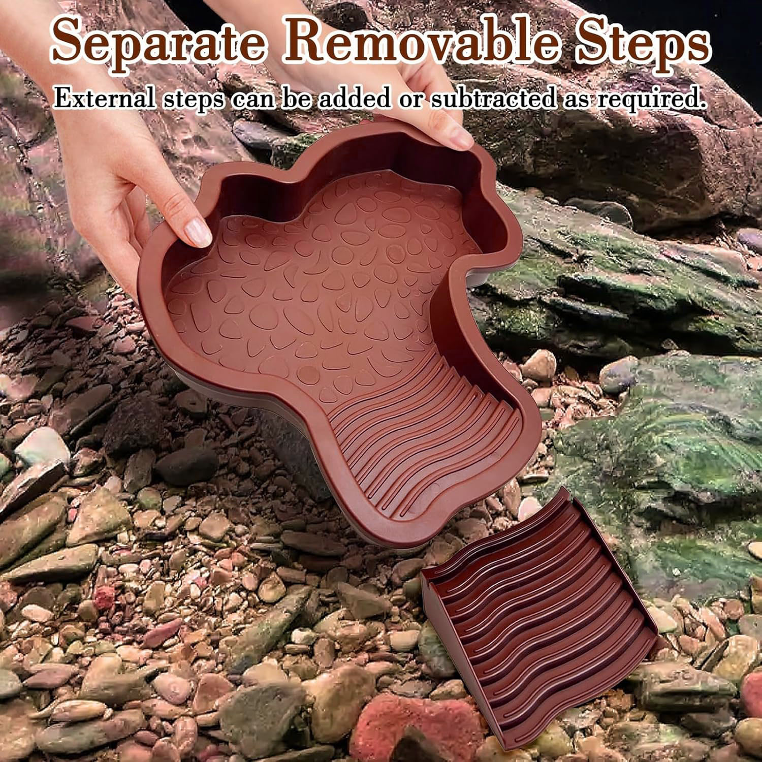 Reptile Bathing Pool with Ramp - Water Dish Reptile review and price