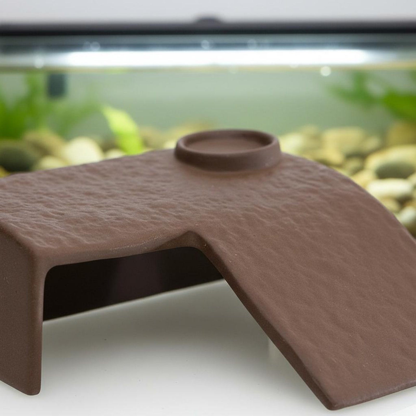 2 Pieces Turtle Basking Dock E - Hide Cave Ceramic review and price