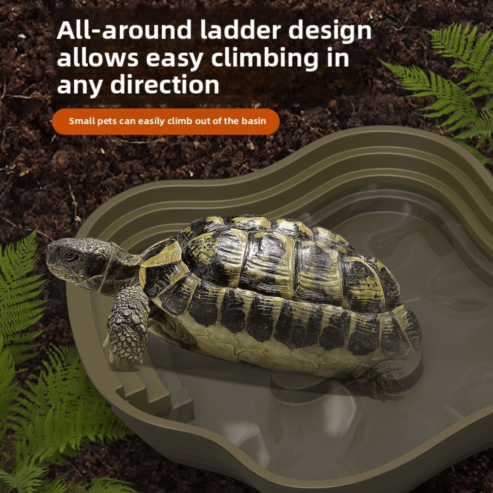 New Plastic Turtle Water Basin - Water Dish Reptile review and price