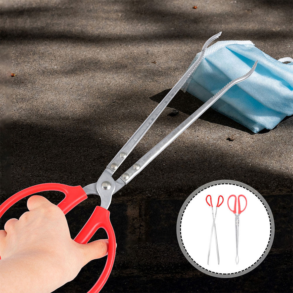 2Pcs Stainless Steel Snake Ton - Feeding Tong Stainless review and price