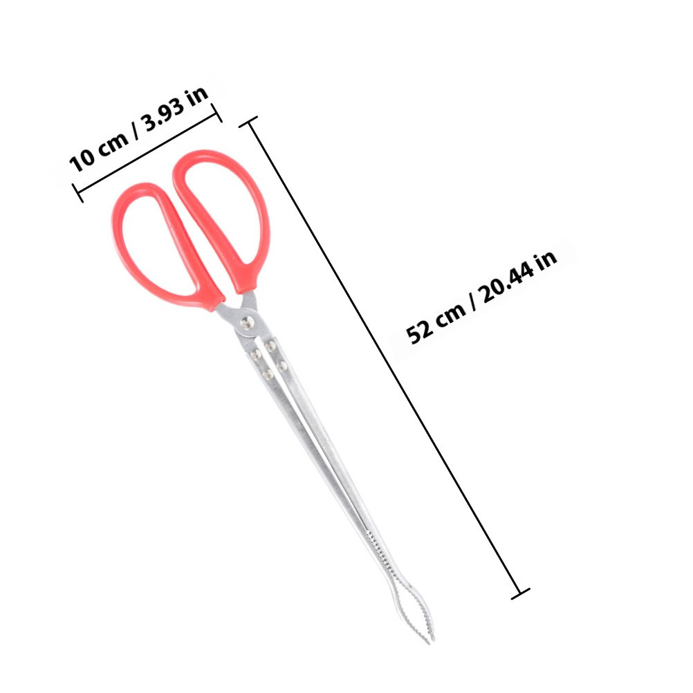 2Pcs Stainless Steel Snake Ton - Feeding Tong Stainless review and price